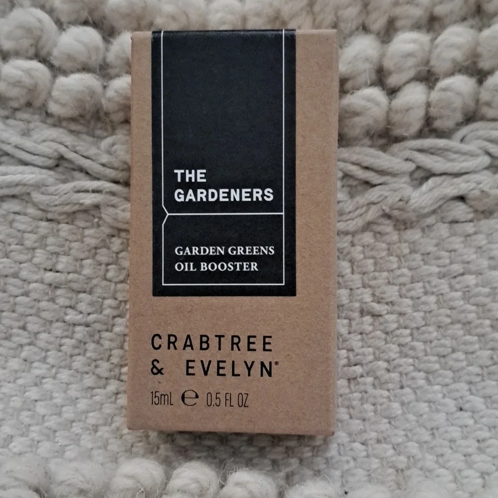 NIB & sealed Crabtree & Evelyn Garden Greens Oil Booster ~ $38
